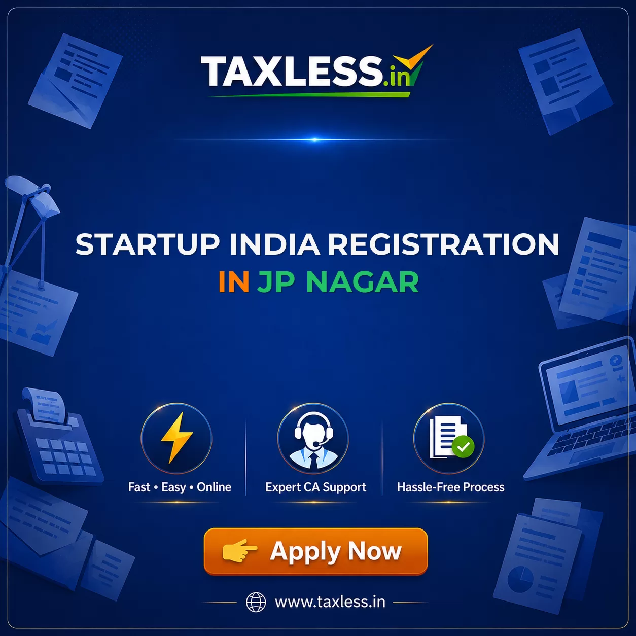 Startup India Registration in Jp Nagar