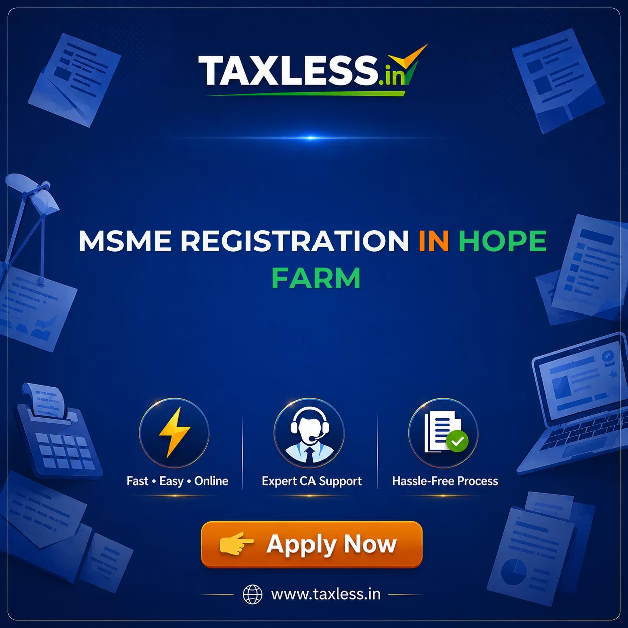 MSME Registration in Hope Farm