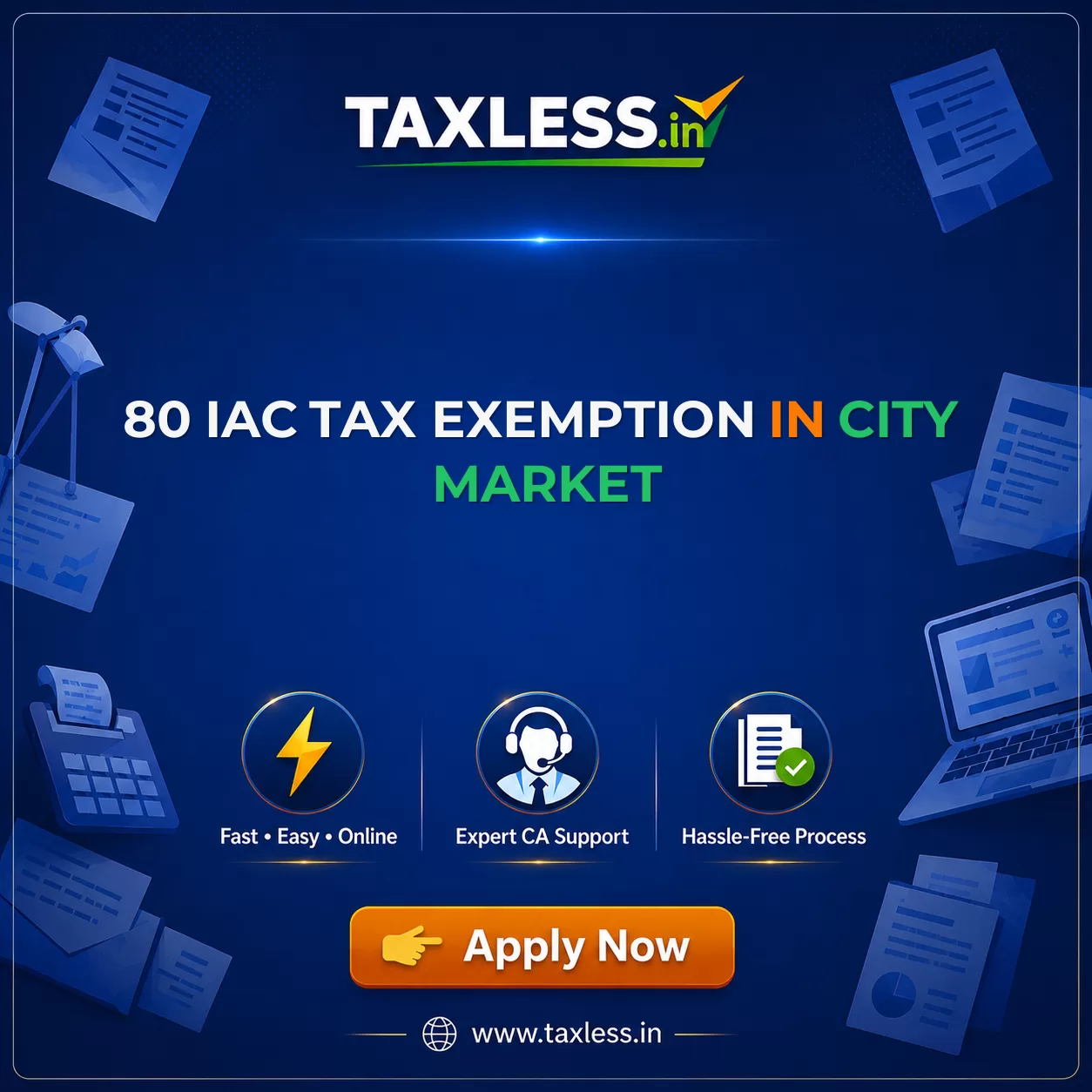 80 IAC Tax Exemption in City Market