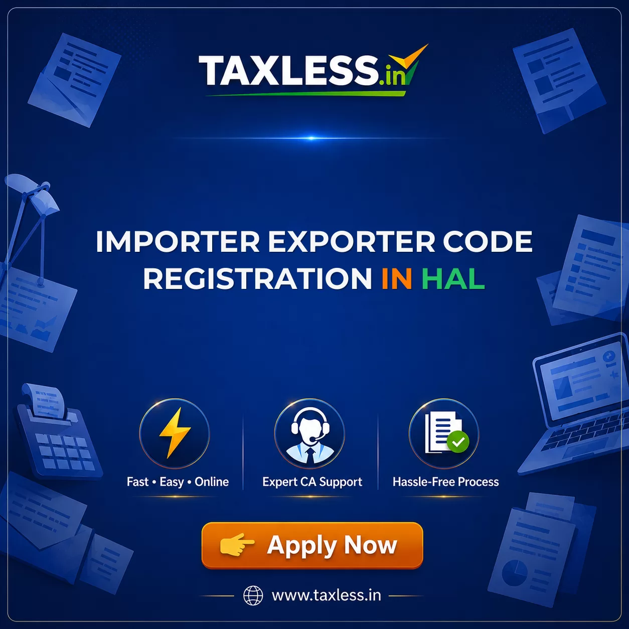 Importer Exporter Code Registration in Hal
