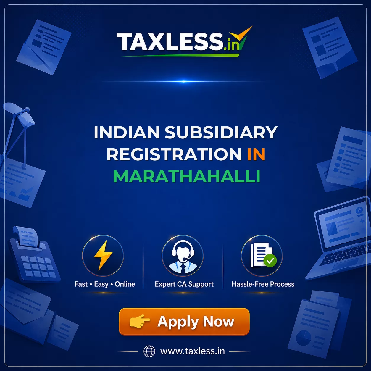 Indian Subsidiary Registration in Marathahalli