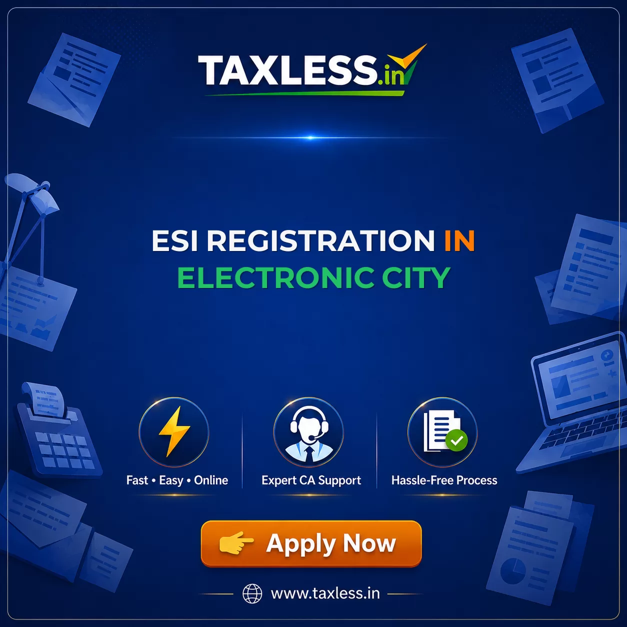 ESI Registration in Electronic City