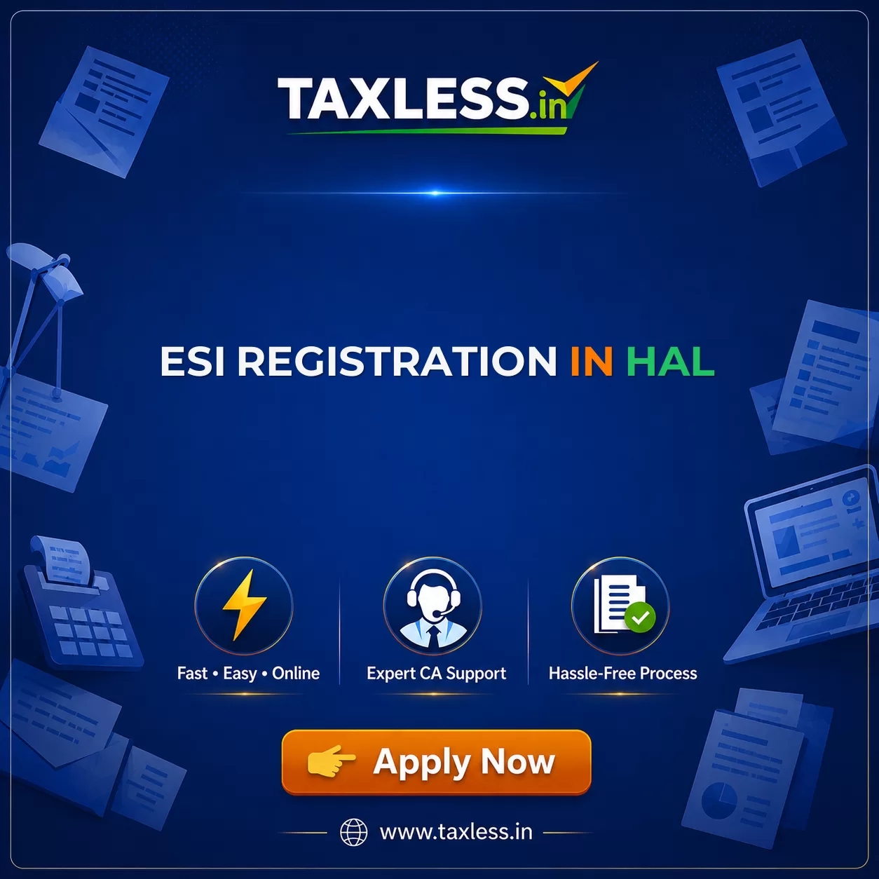 ESI Registration in Hal