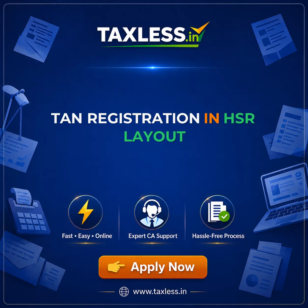 TAN Registration in Hsr Layout