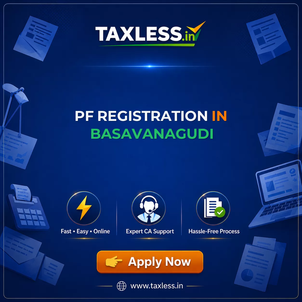 PF Registration in Basavanagudi