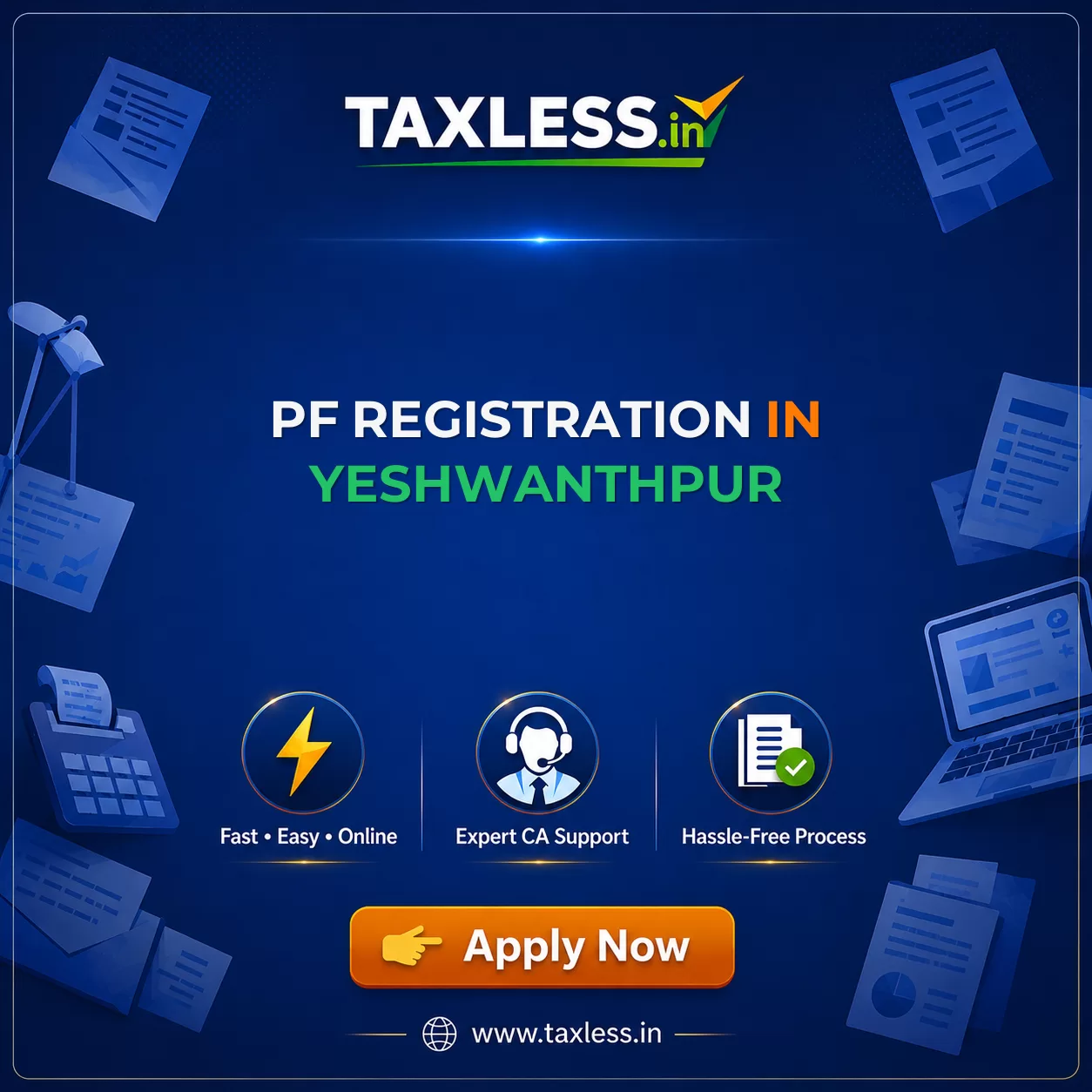 PF Registration in Yeshwanthpur