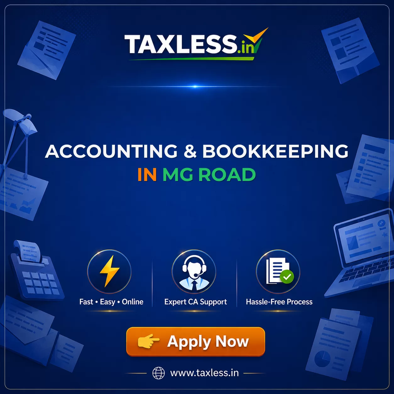 Accounting & Bookkeeping in Mg Road