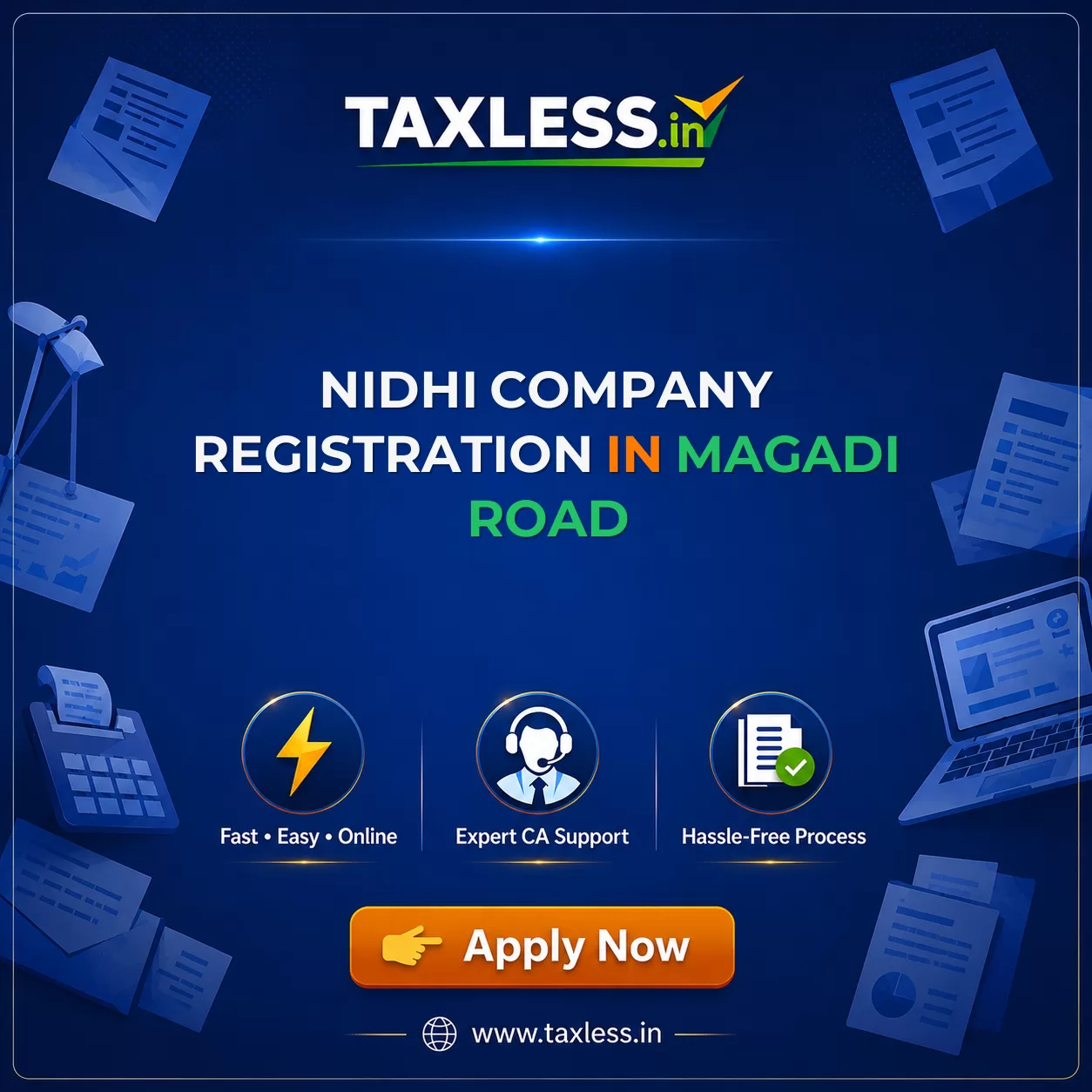 Nidhi Company Registration in Magadi Road