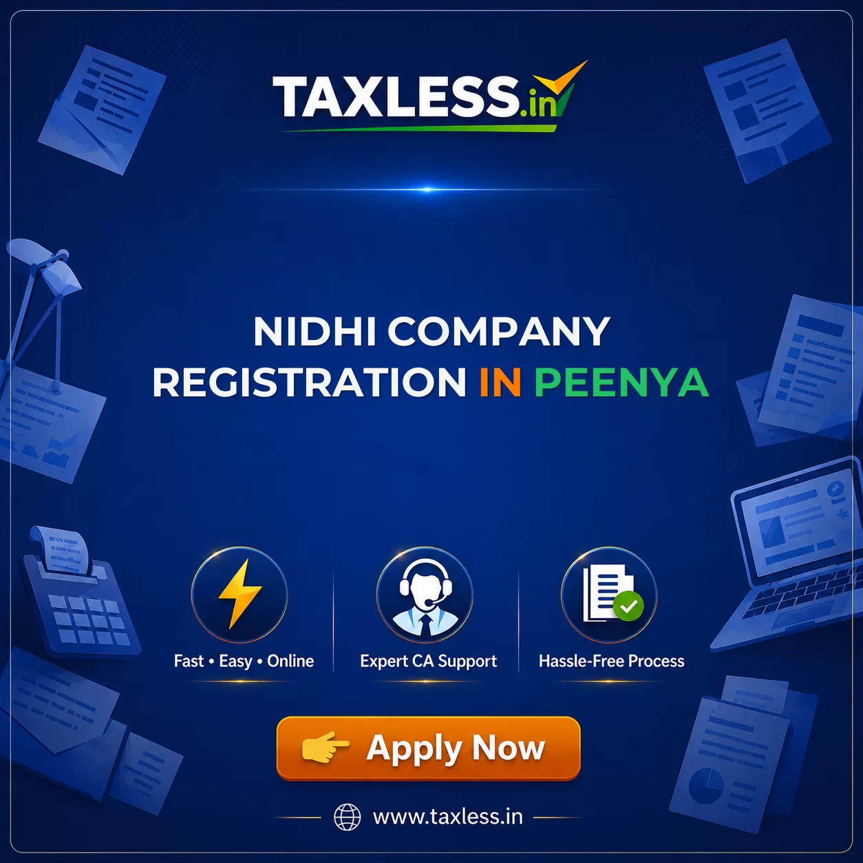 Nidhi Company Registration in Peenya