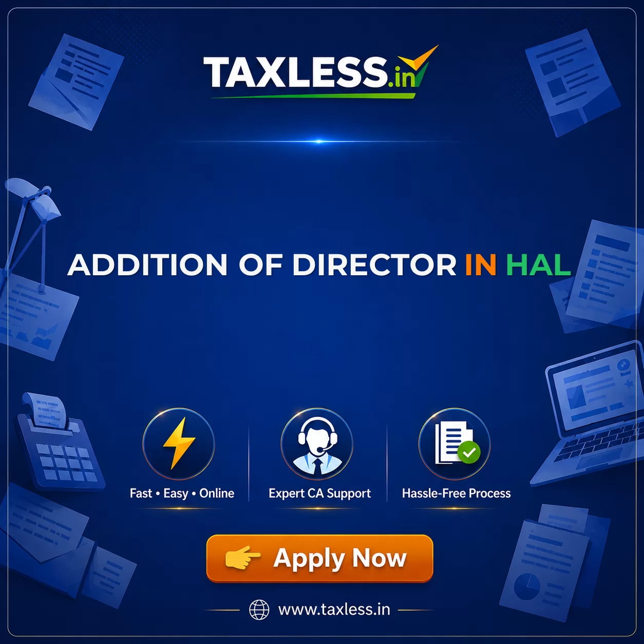 Addition Of Director in Hal