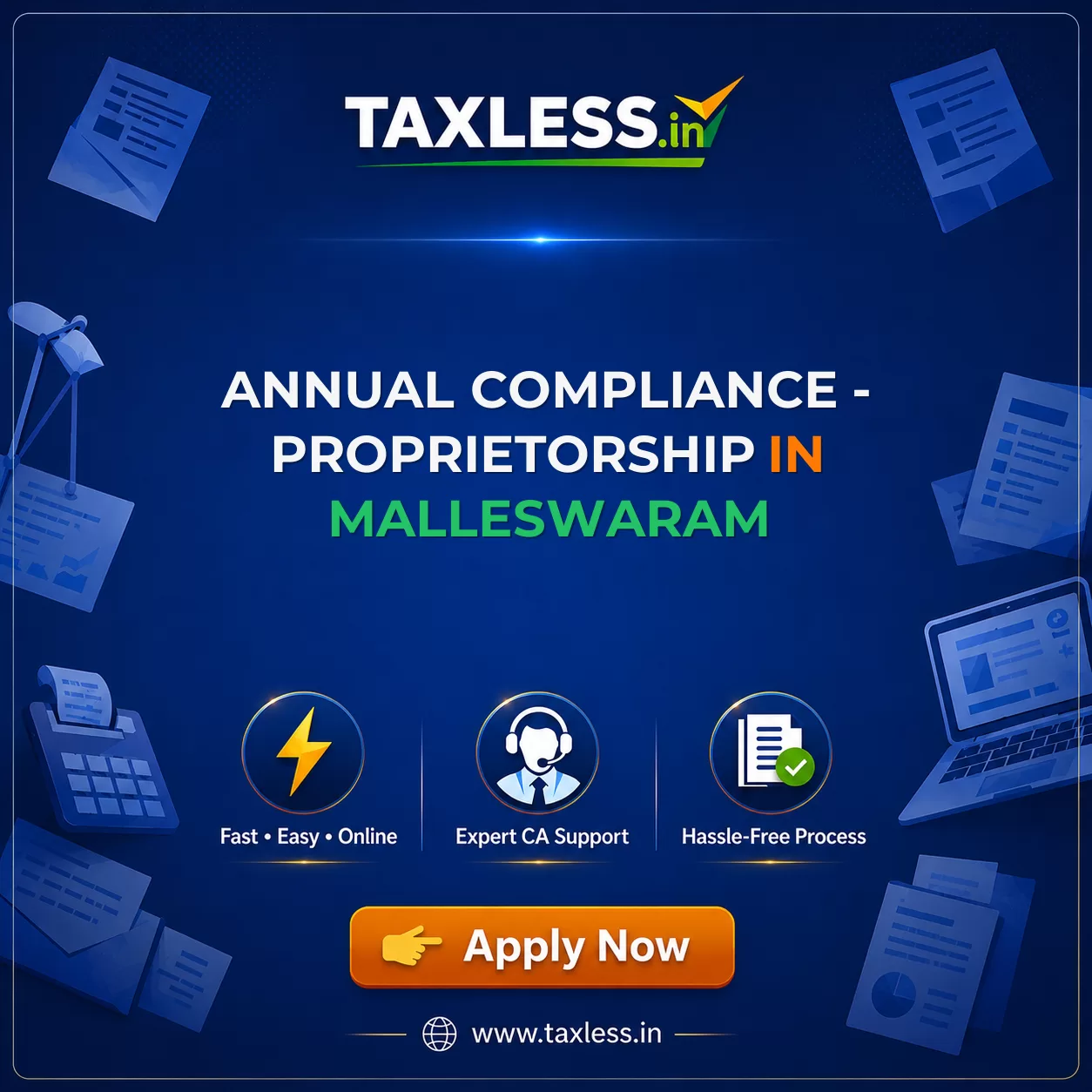 Annual Compliance - Proprietorship in Malleswaram