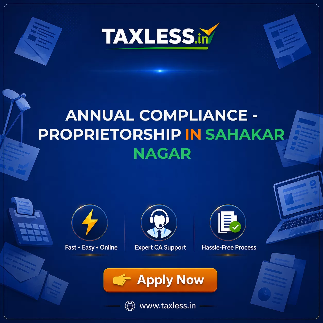 Annual Compliance - Proprietorship in Sahakar Nagar