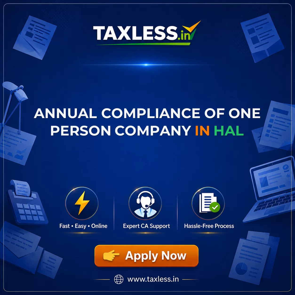 Annual Compliance Of One Person Company in Hal