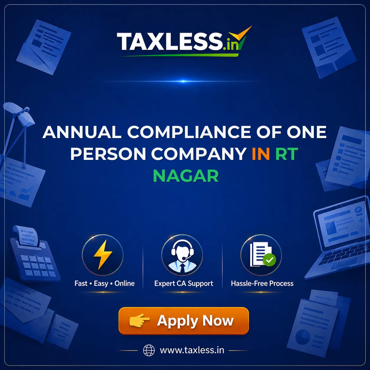 Annual Compliance Of One Person Company in Rt Nagar