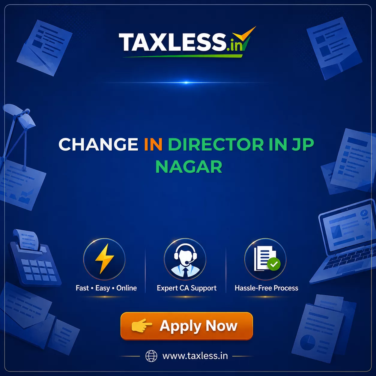 Change In Director in Jp Nagar