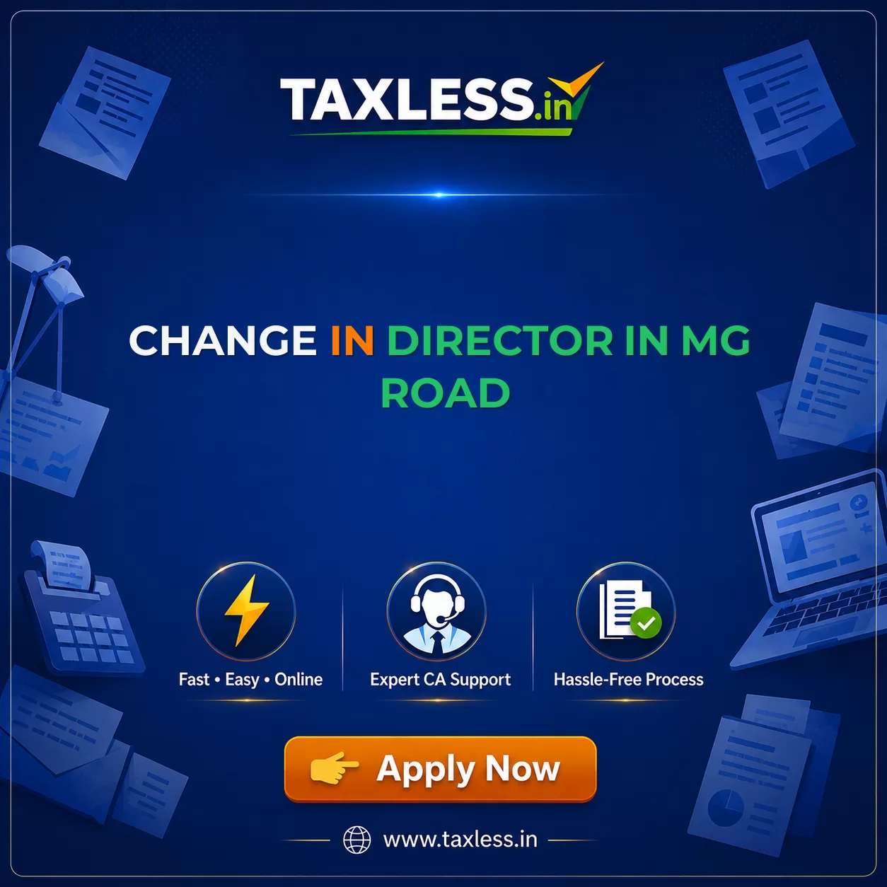 Change In Director in Mg Road