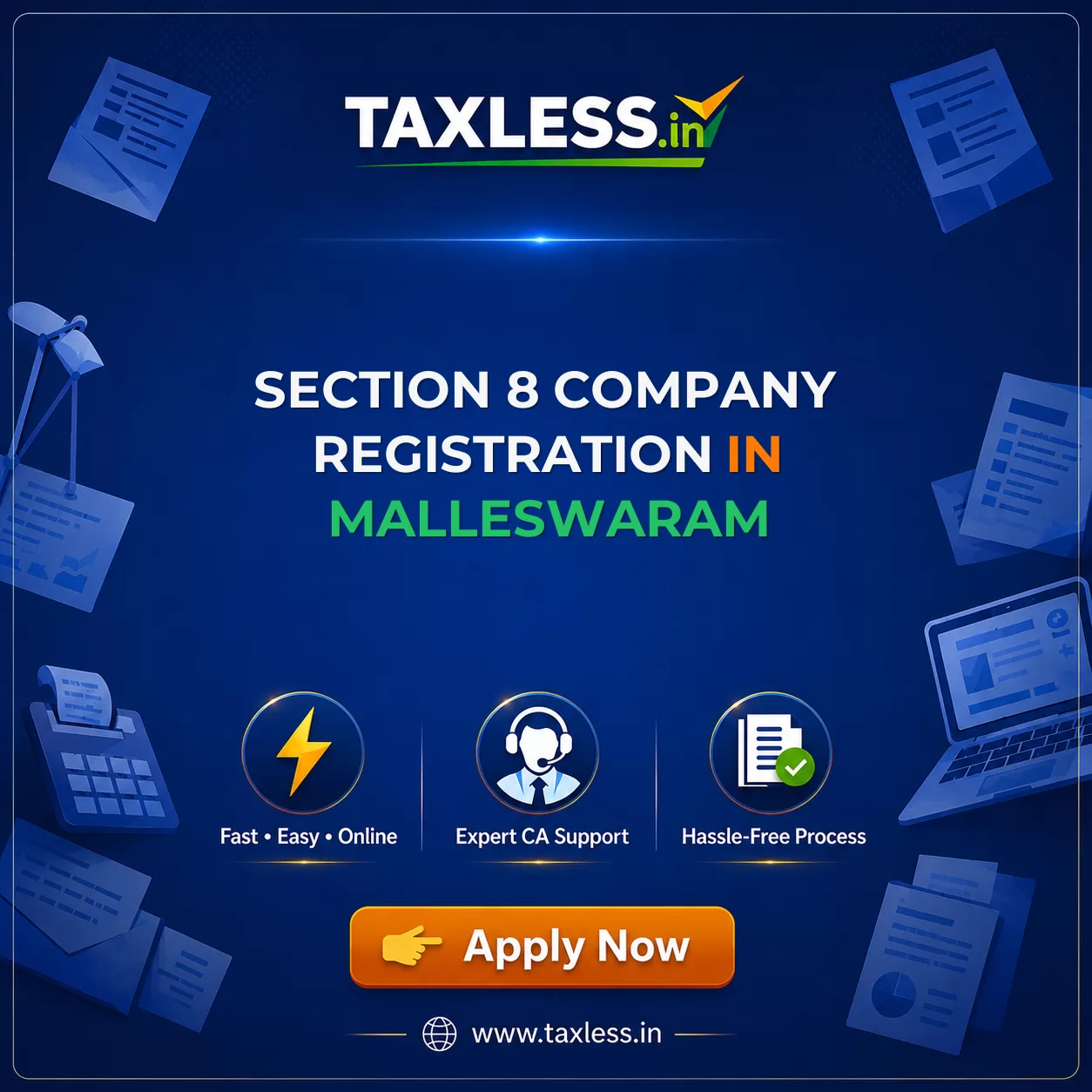 Section 8 Company Registration in Malleswaram