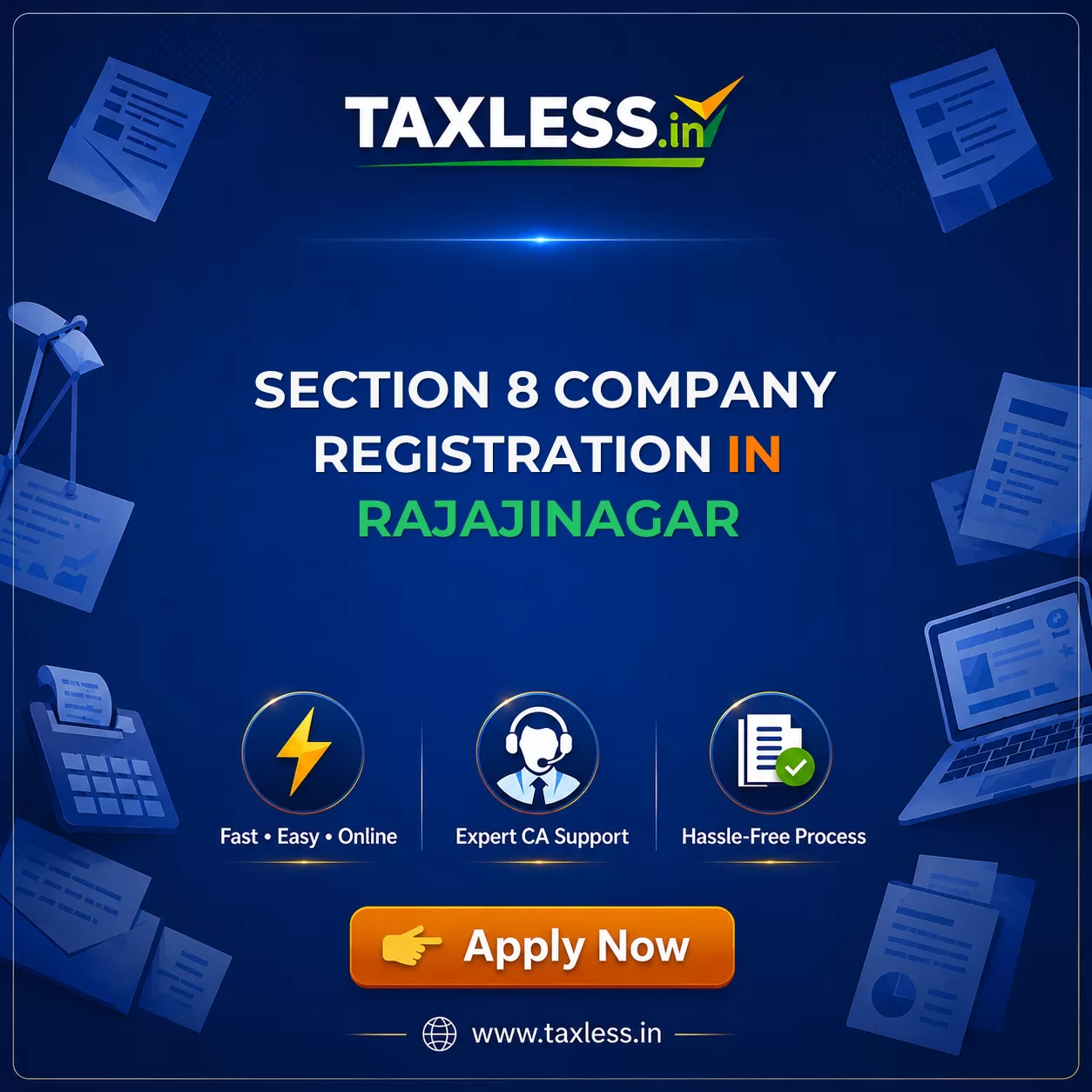 Section 8 Company Registration in Rajajinagar