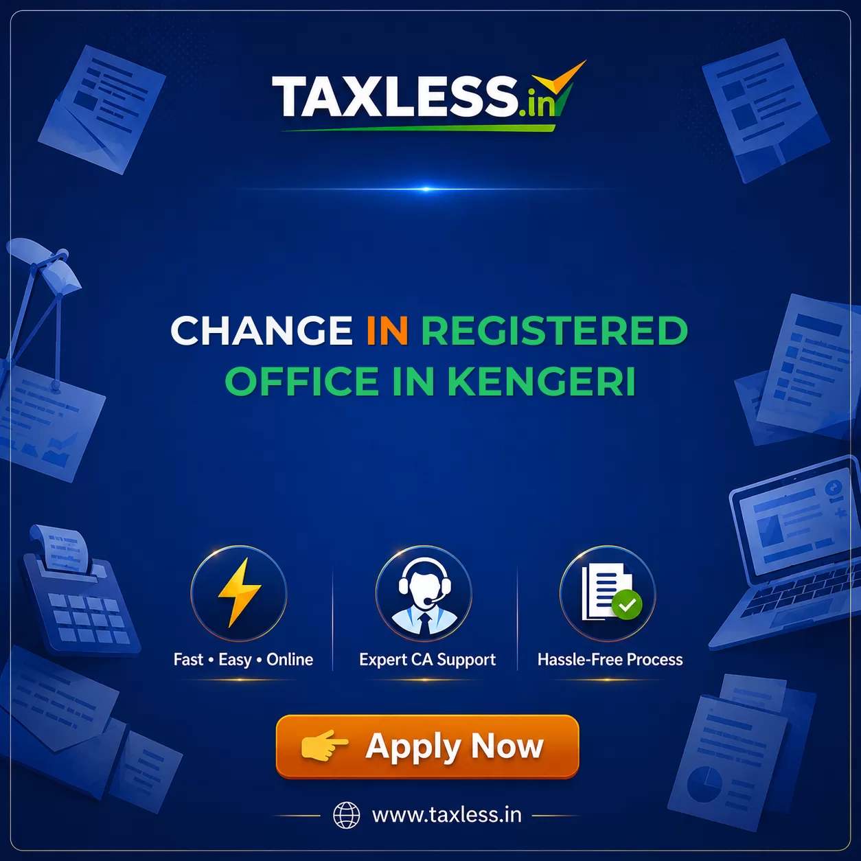 Change In Registered Office in Kengeri