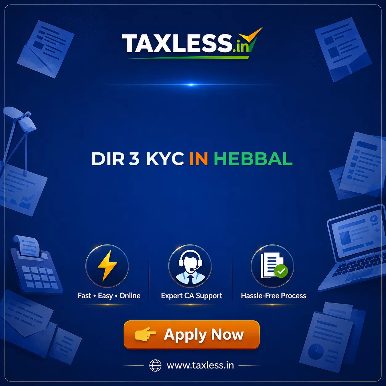DIR 3 KYC in Hebbal