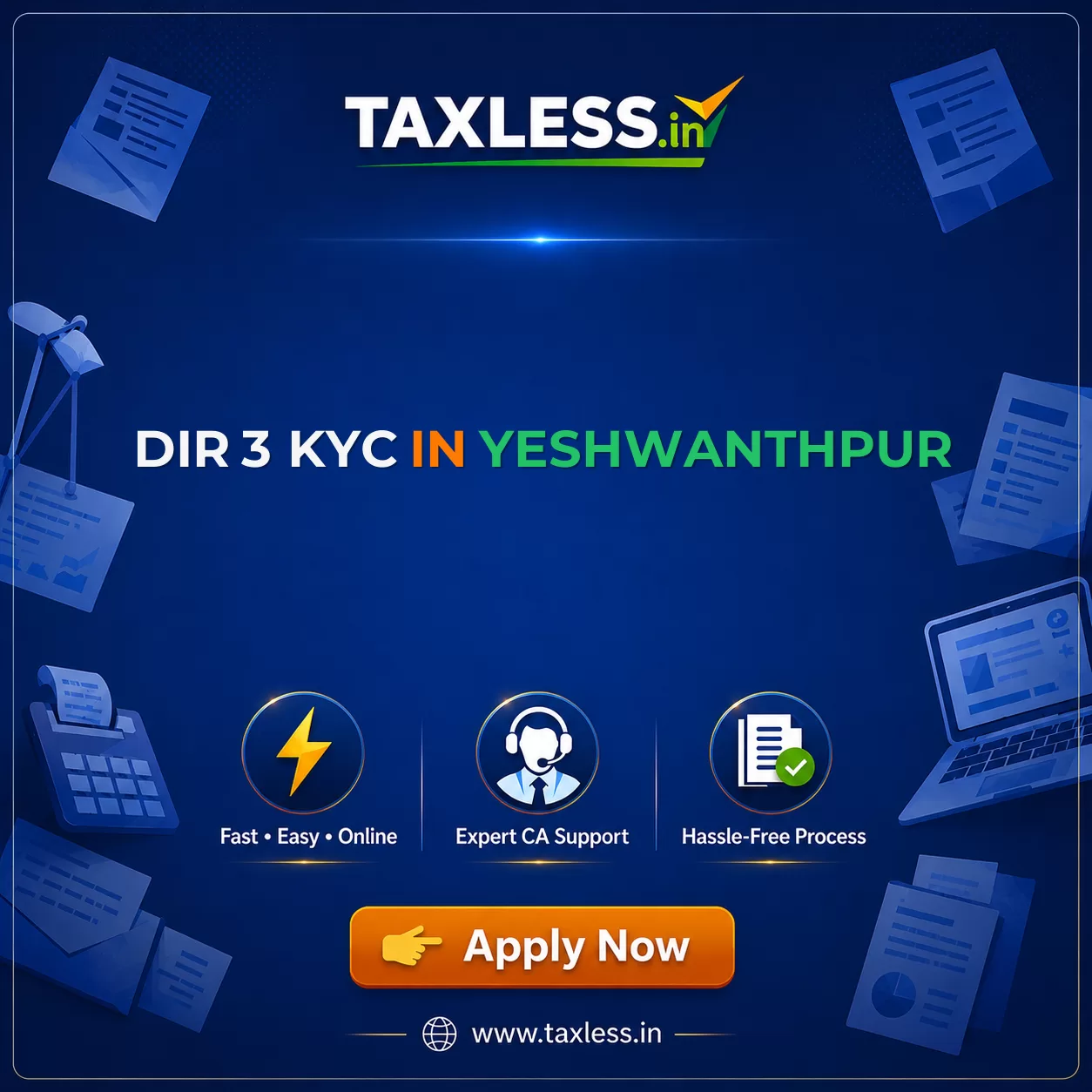 DIR 3 KYC in Yeshwanthpur