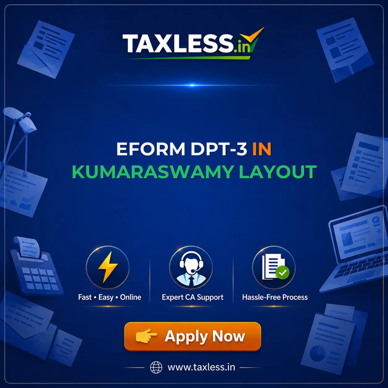 EForm DPT-3 in Kumaraswamy Layout