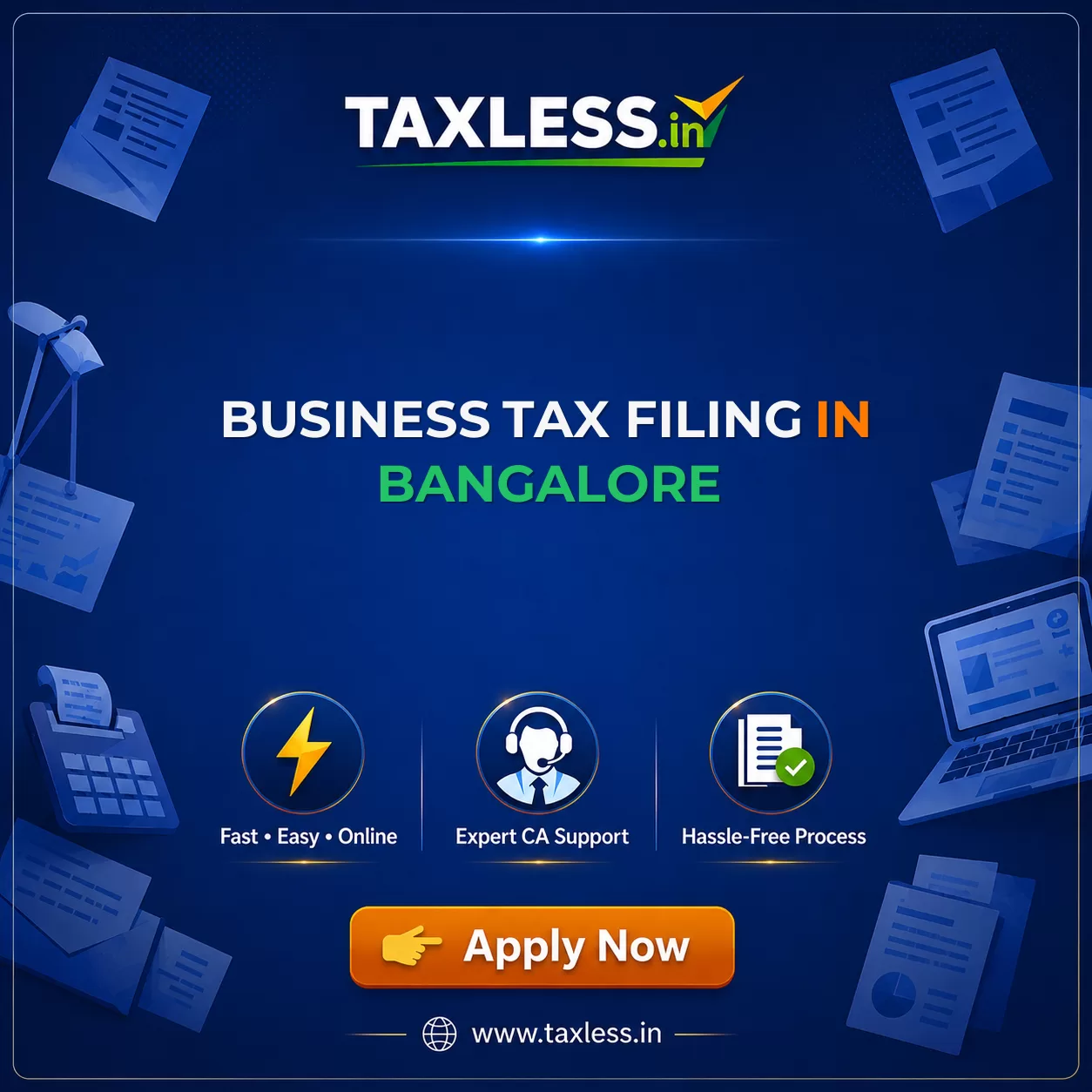 Business Tax Filing in Bangalore