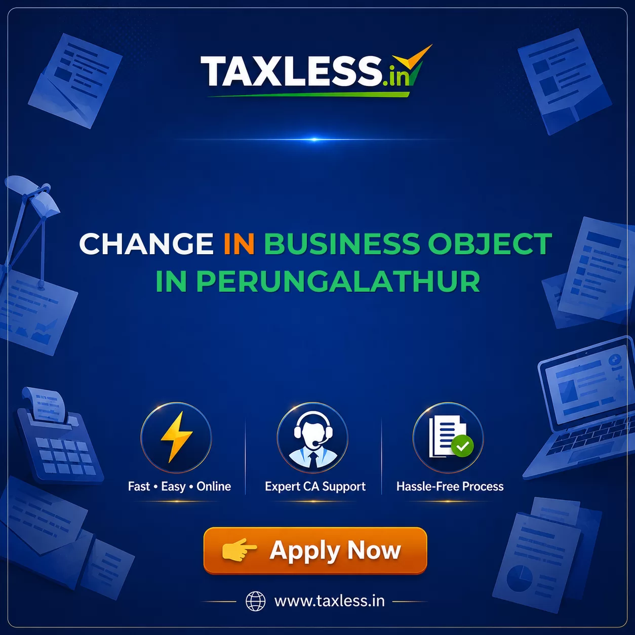 Change In Business Object in Perungalathur