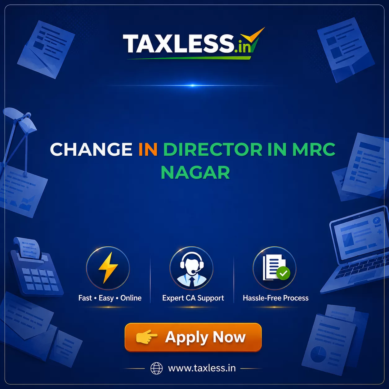 Change In Director in Mrc Nagar