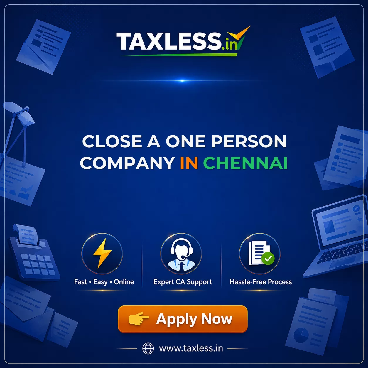 Close A One Person Company in Chennai