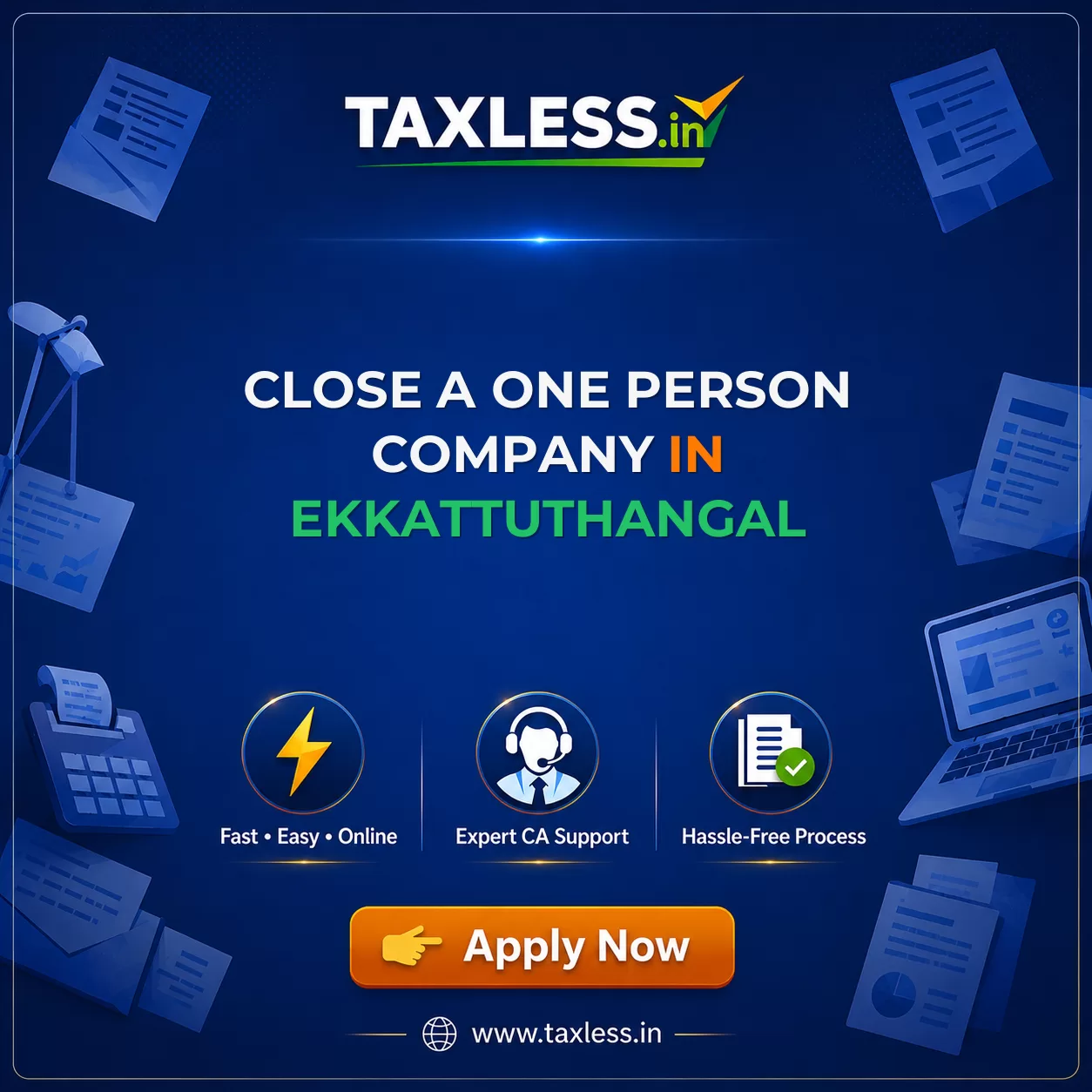 Close A One Person Company in Ekkattuthangal