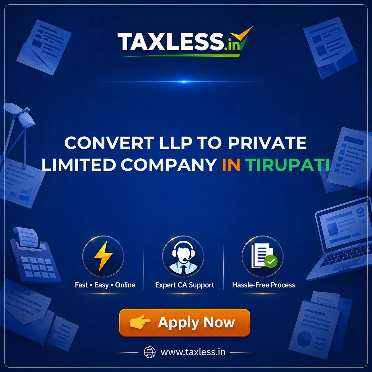Convert LLP To Private Limited Company in Tirupati