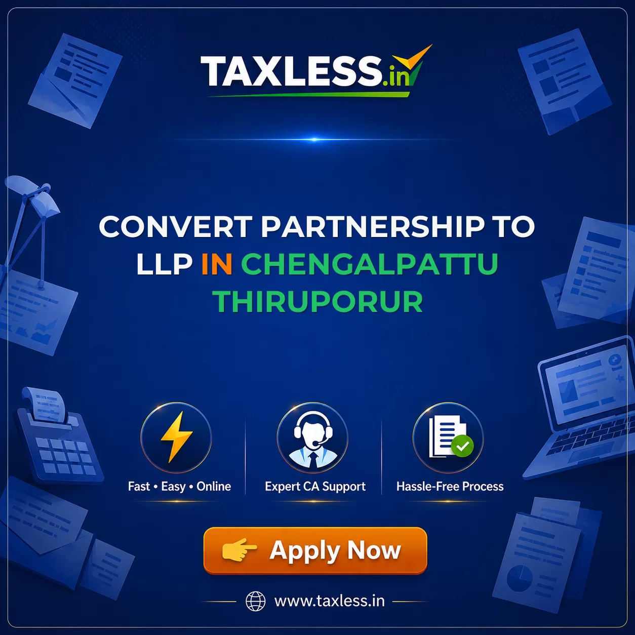Convert Partnership To LLP in Chengalpattu Thiruporur