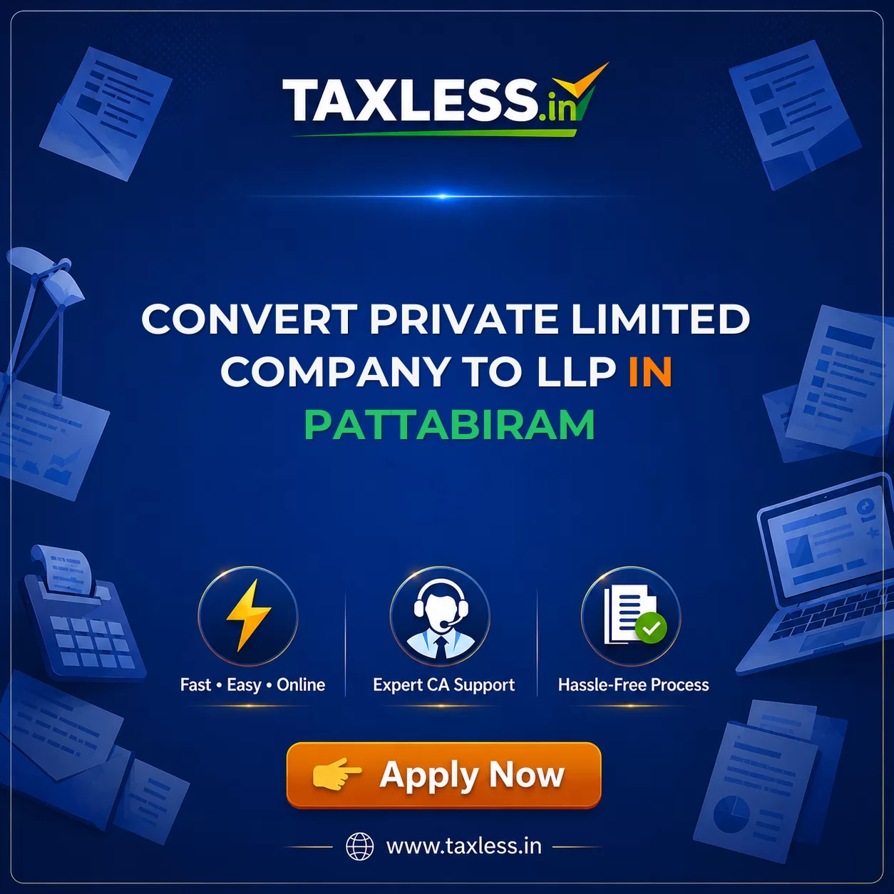 Convert Private Limited Company To LLP in Pattabiram