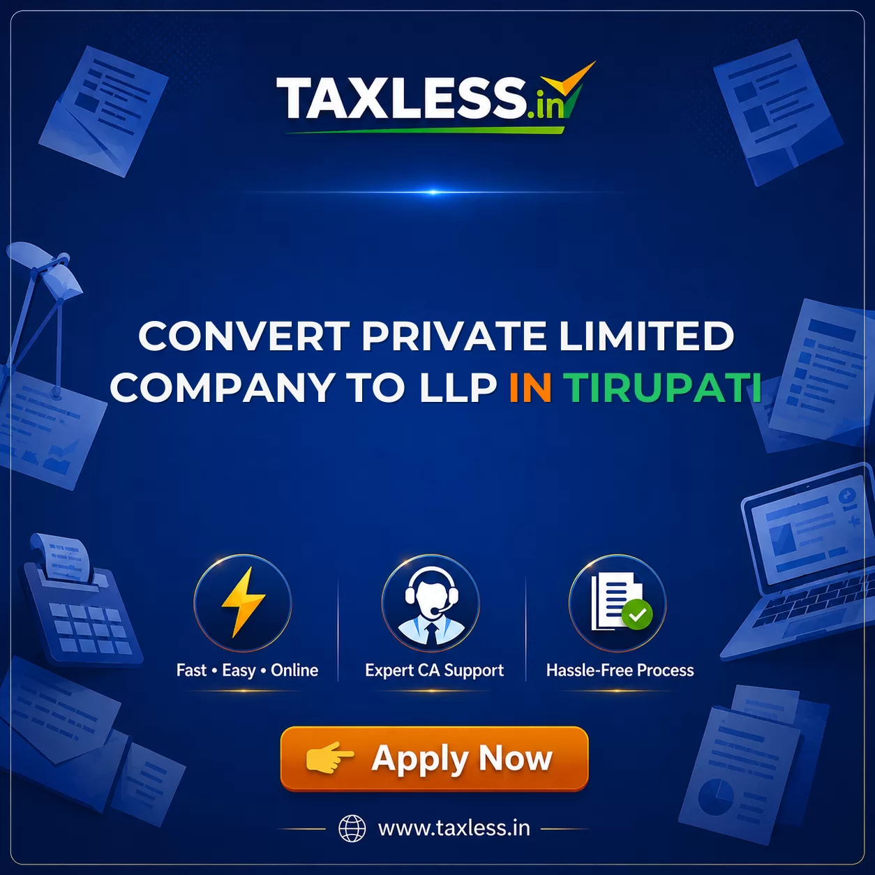 Convert Private Limited Company To LLP in Tirupati