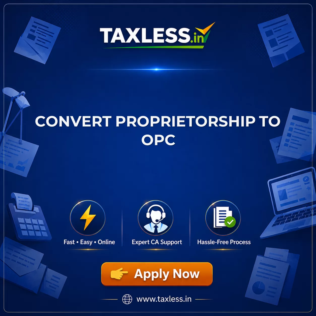 Convert Proprietorship To OPC