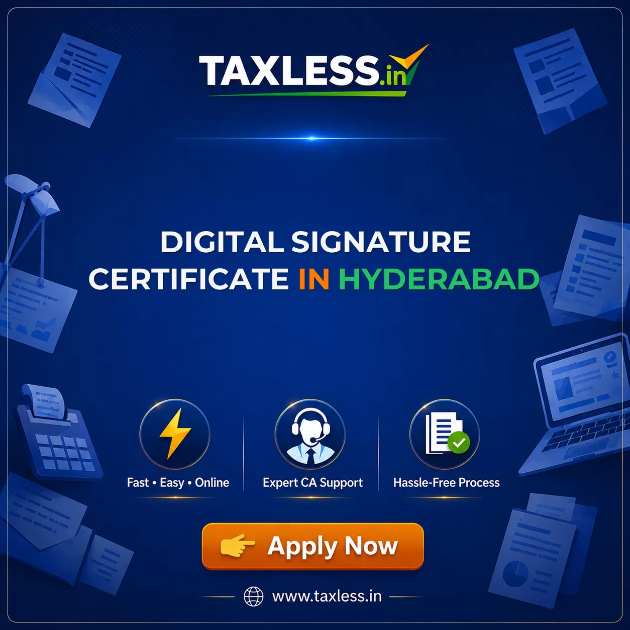 Digital Signature Certificate in Hyderabad