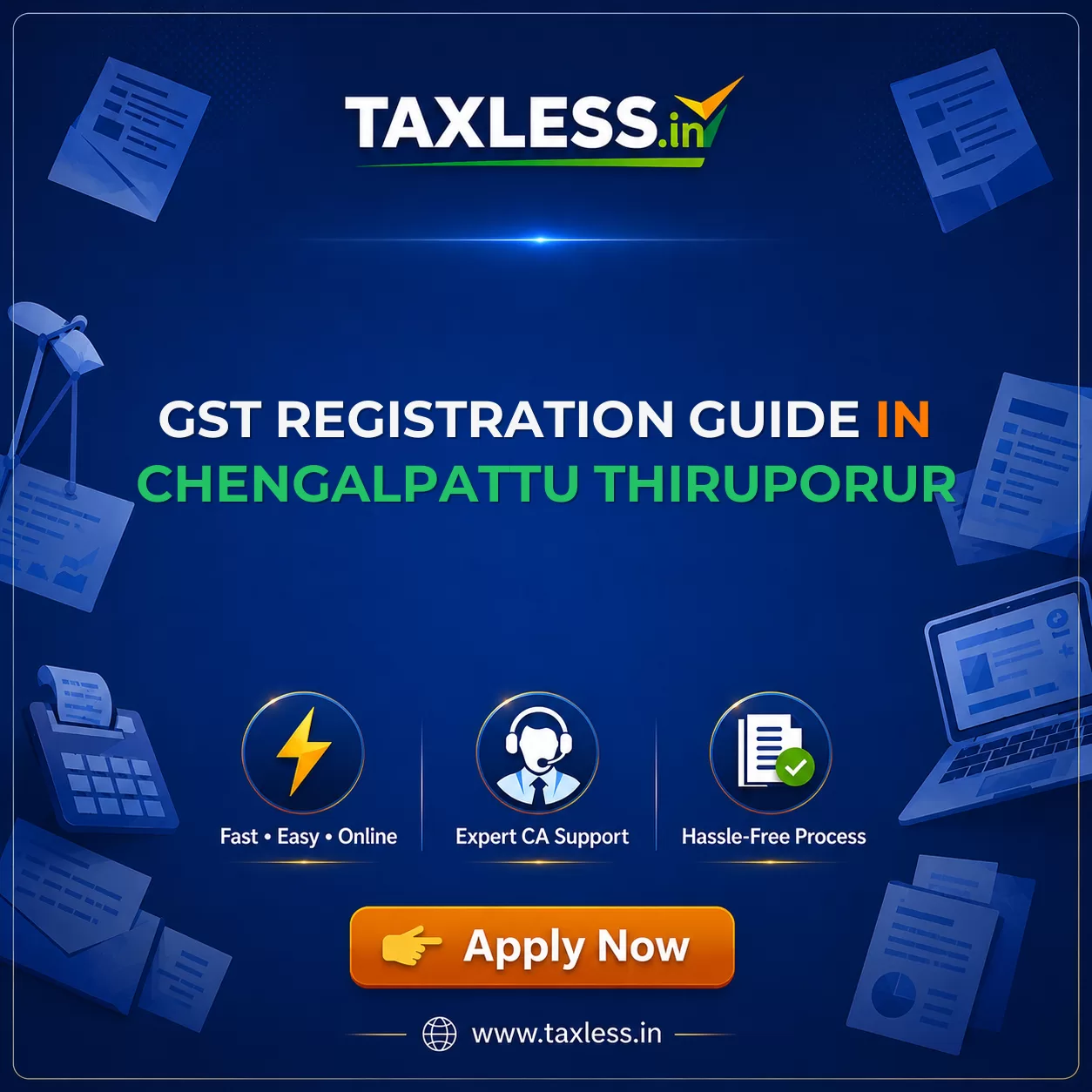 Gst Registration Guide in Chengalpattu Thiruporur