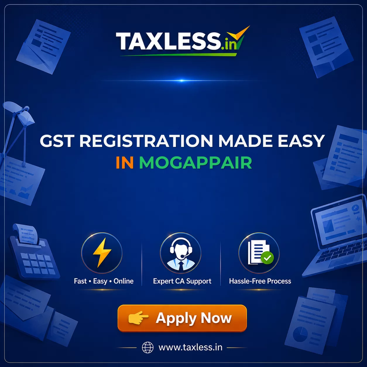 GST Registration Made Easy in Mogappair