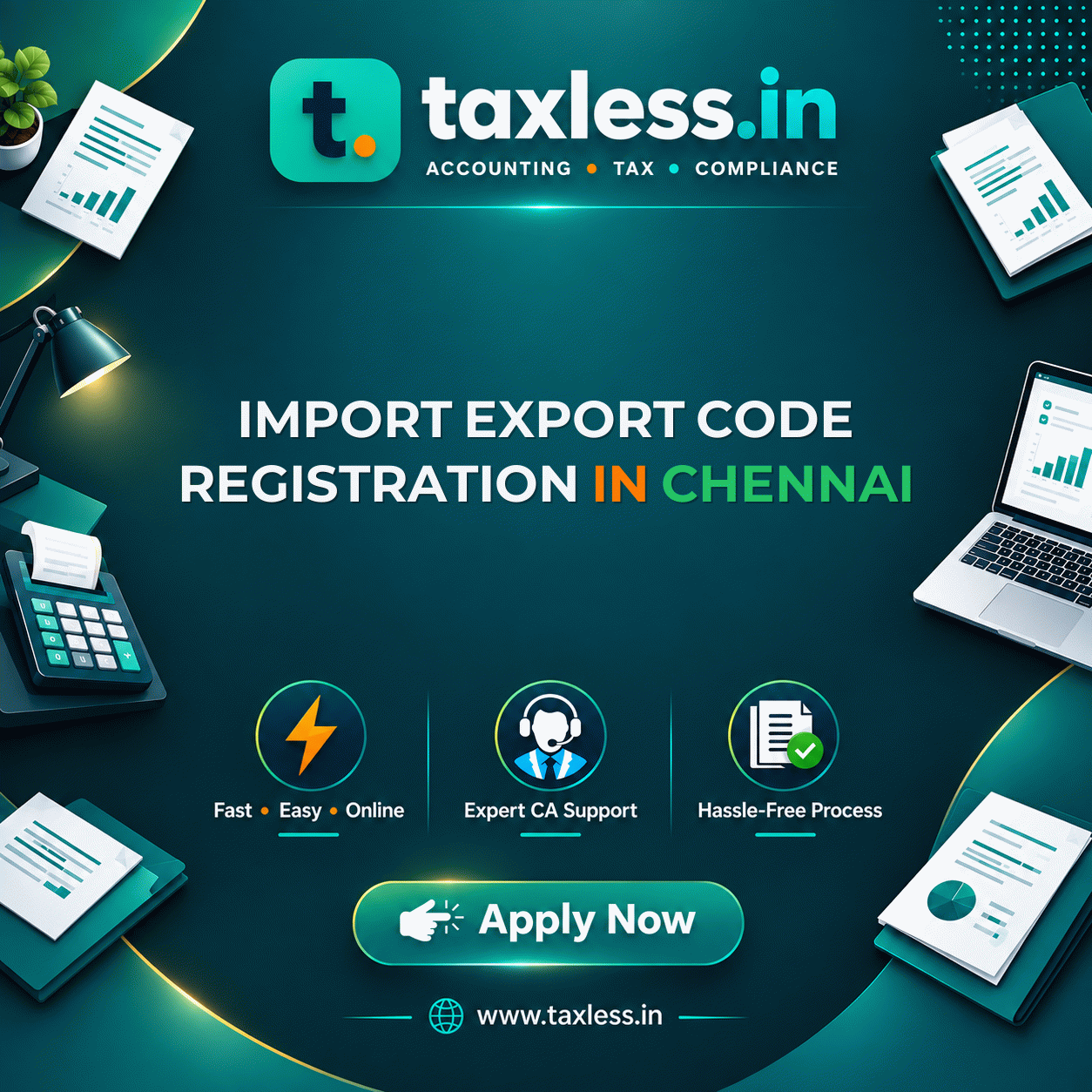 Import Export Code Registration in Chennai