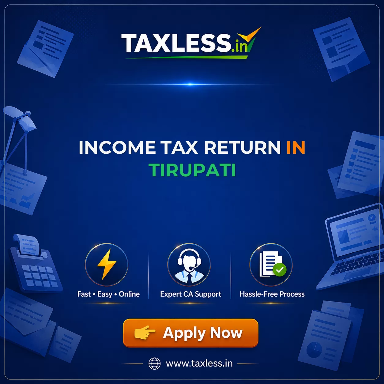 Income Tax Return in Tirupati