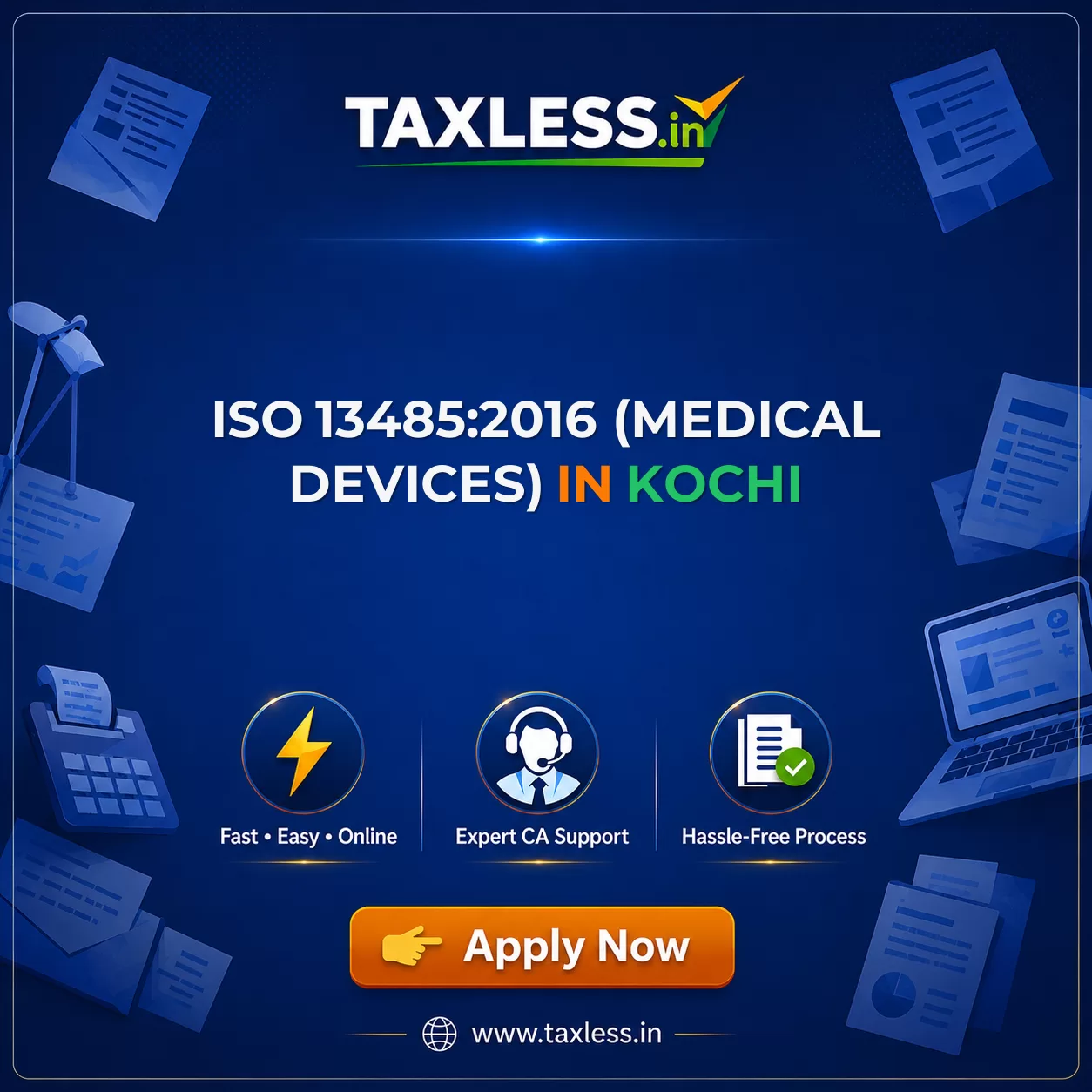 ISO 13485:2016 (Medical Devices) in Kochi