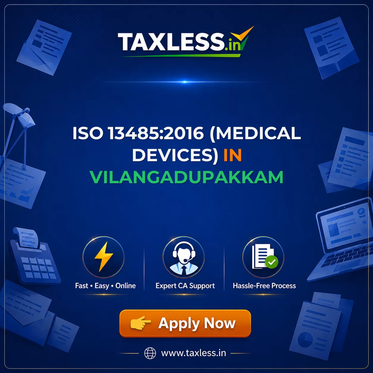 ISO 13485:2016 (Medical Devices) in Vilangadupakkam