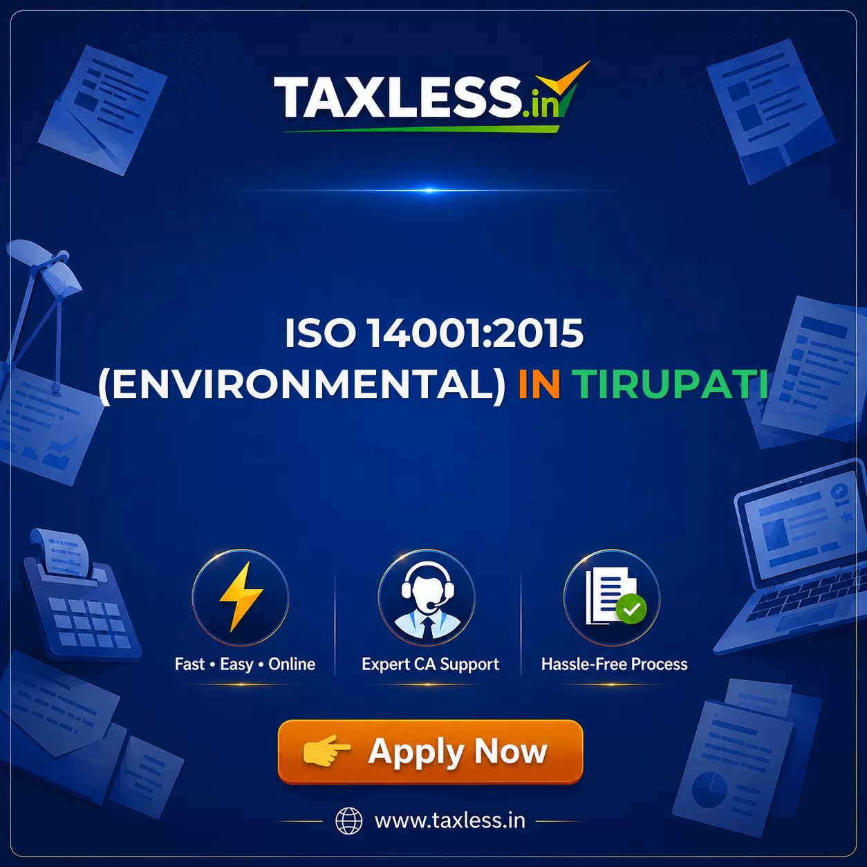 ISO 14001:2015 (Environmental) in Tirupati