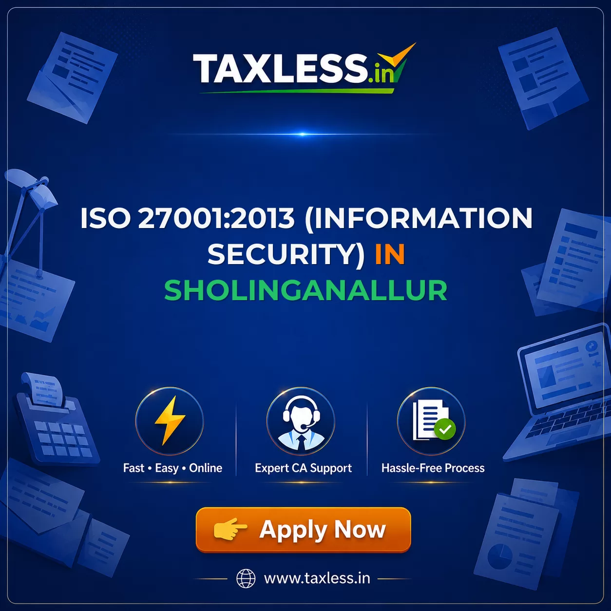 ISO 27001:2013 (Information Security) in Sholinganallur