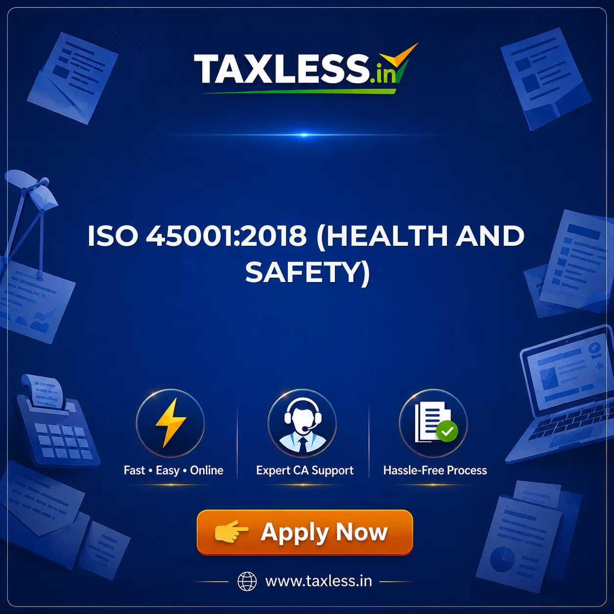 ISO 45001:2018 (Health And Safety)