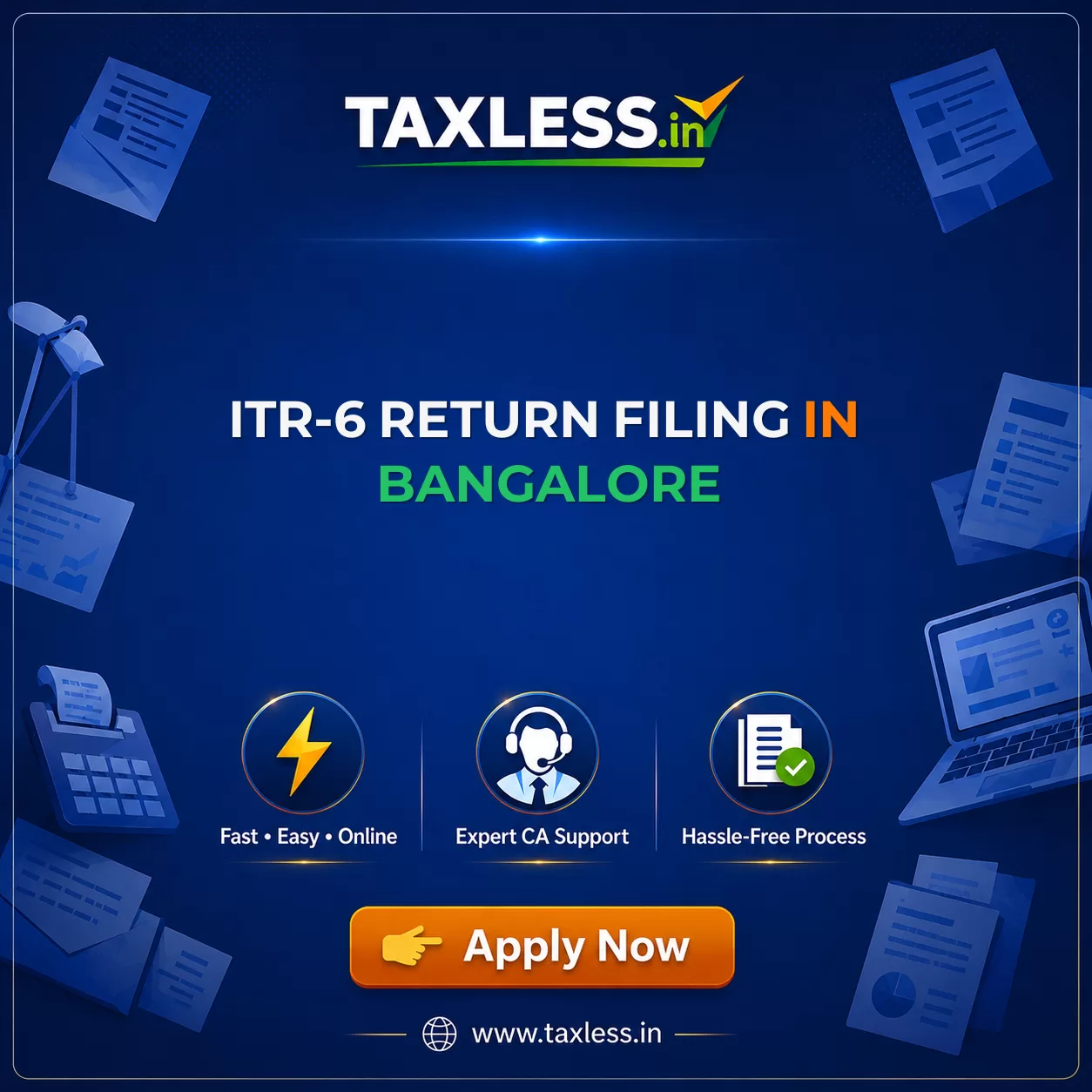 ITR-6 Return Filing in Bangalore