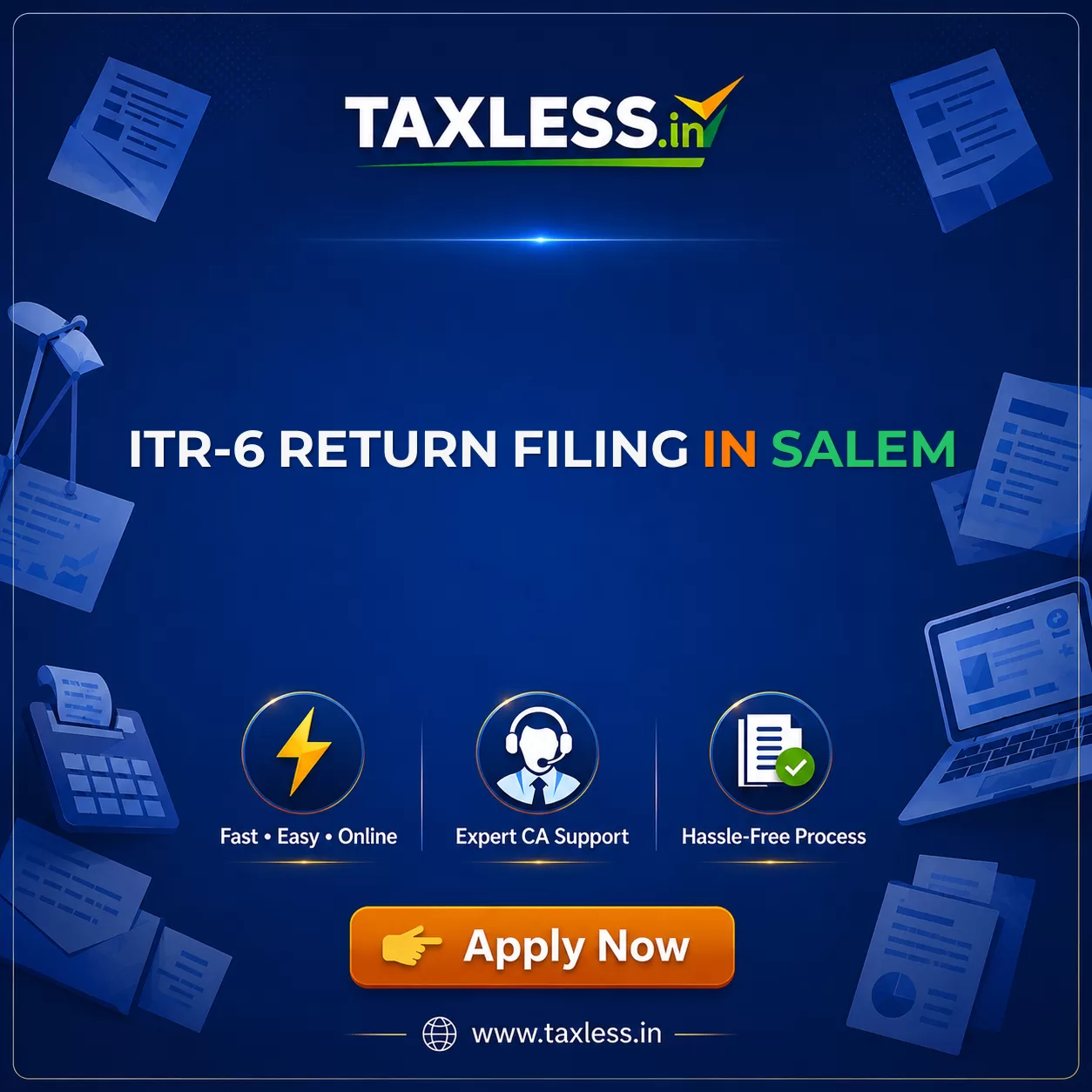 ITR-6 Return Filing in Salem