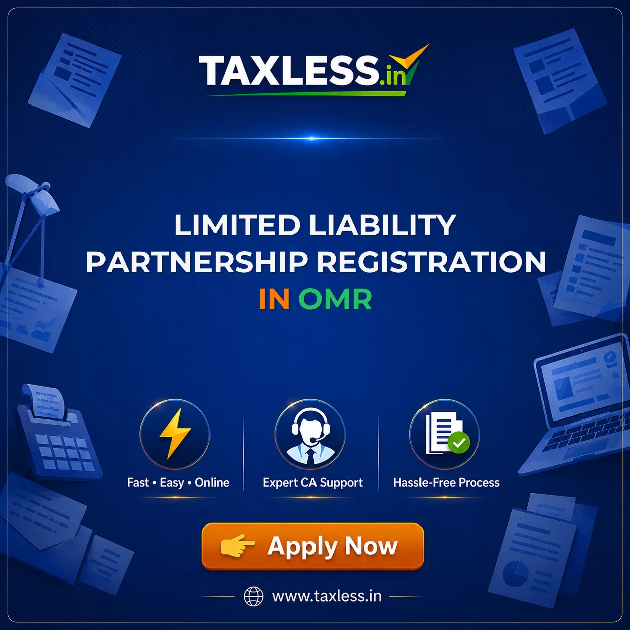 Limited Liability Partnership Registration in Omr