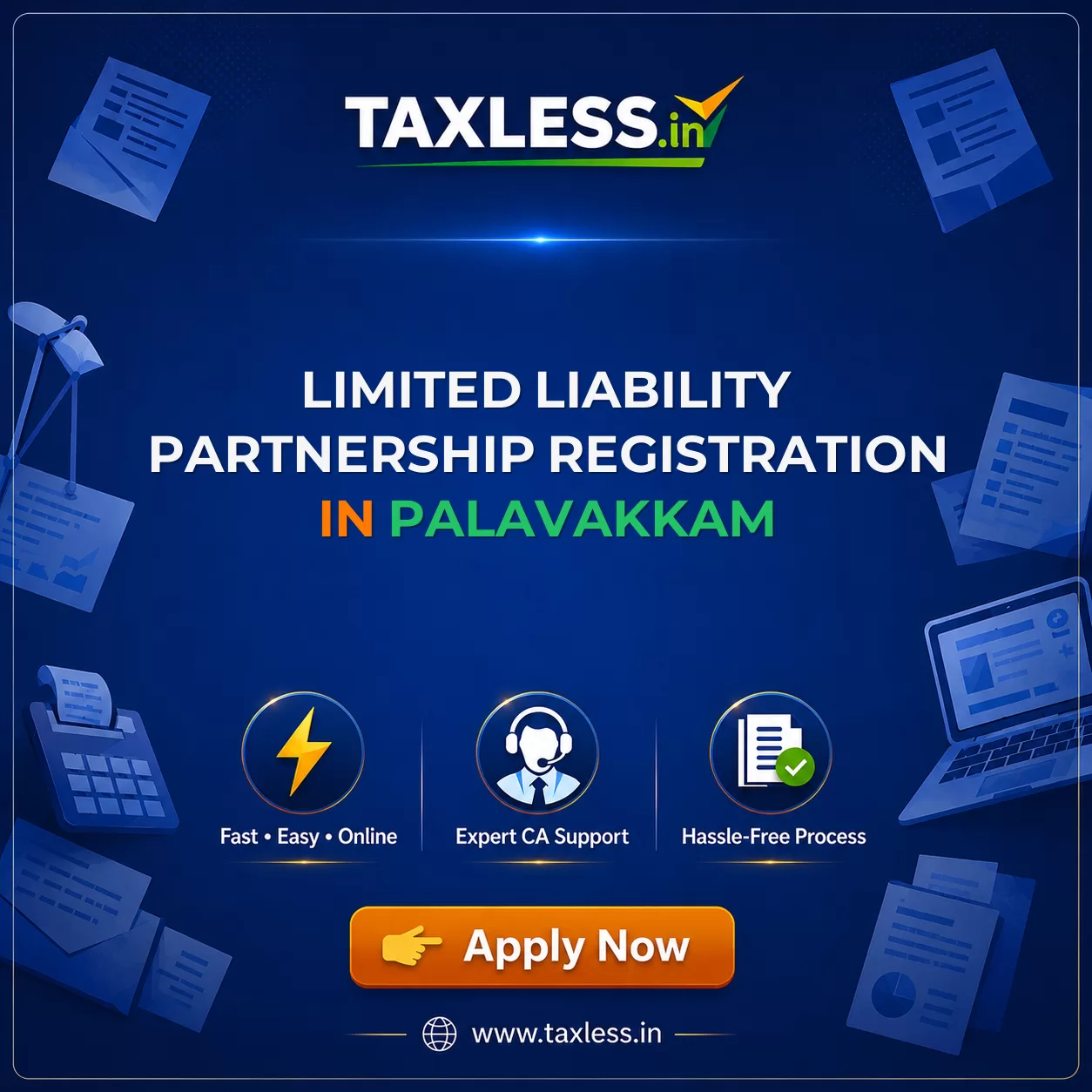 Limited Liability Partnership Registration in Palavakkam